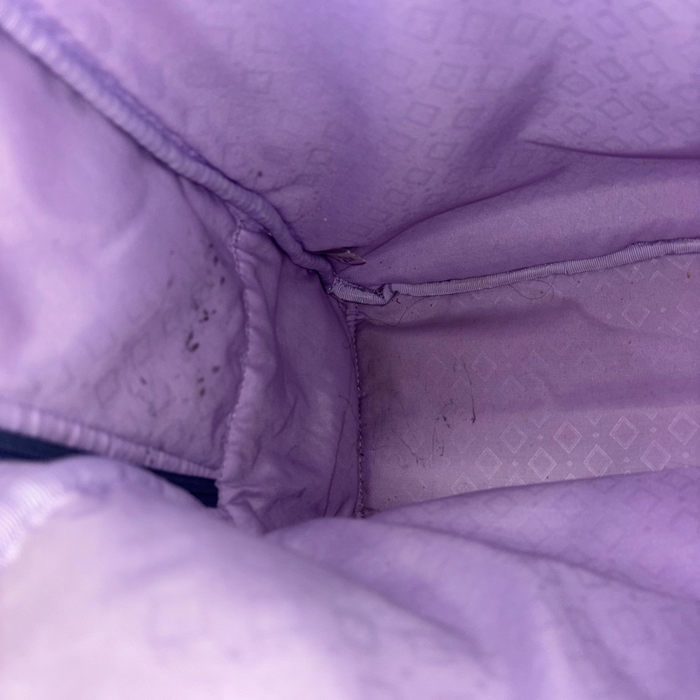 Vera Bradley Quilted Leaf Pattern Backpack - image 8